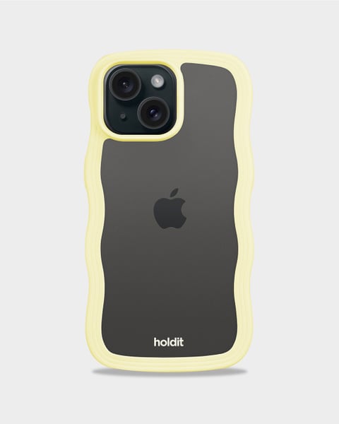 Phone Case Wavy Lemonade/Transparent iPhone 16e