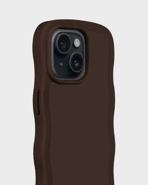 Phone Case Wavy Chocolate iPhone 17e