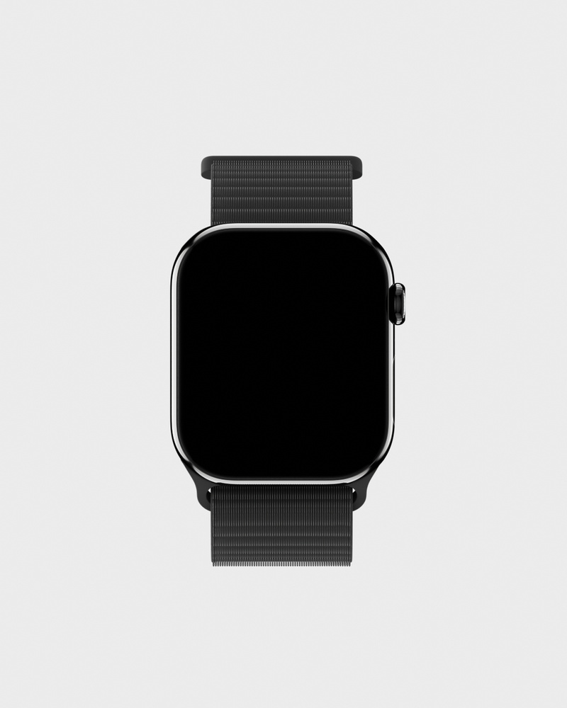 Watch Band Nylon Black 38/40/41/42 mm