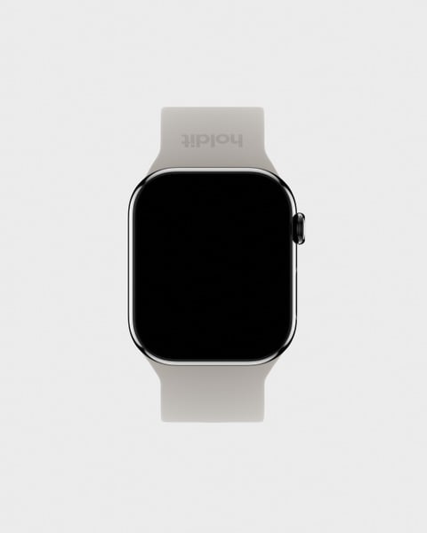 Watch Band Silicone Taupe 38/40/41/42 mm