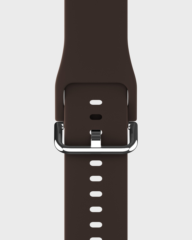 Watch Band Silicone Magnet Chocolate 38/40/41/42 mm