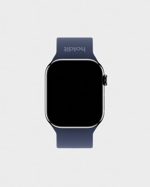 Watch Band Silicone Navy Blue 42/44/45/46/49 mm