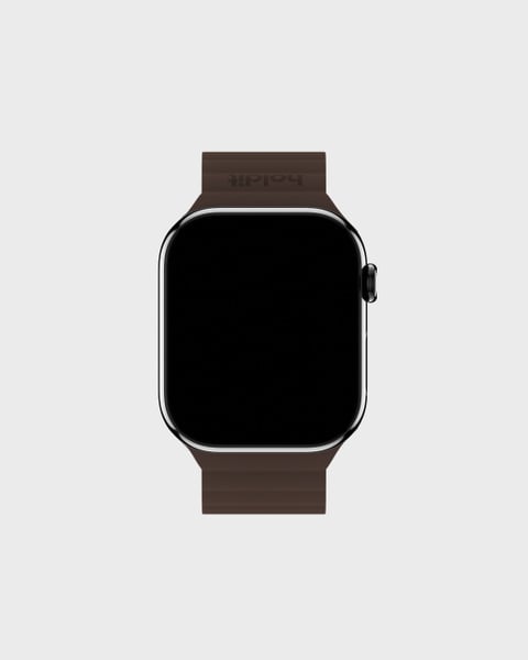 Watch Band Silicone Magnet Chocolate/Black 38/40/41/42 mm