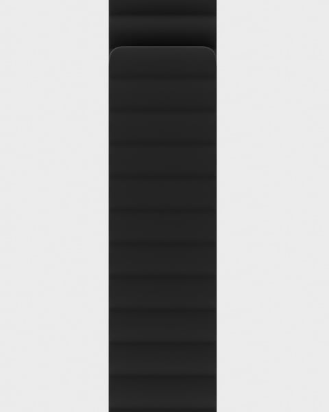 Watch Band Silicone Magnet Orange/Black 42/44/45/46/49 mm
