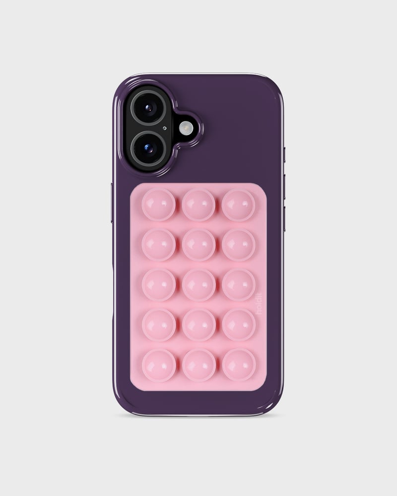 Pink Sticky Plate