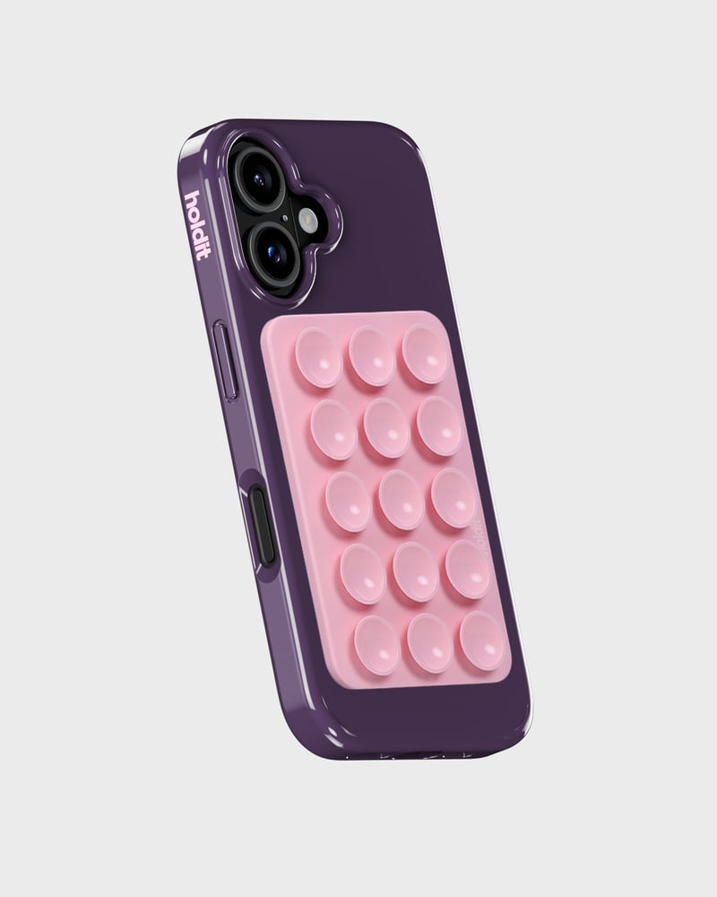 Pink Sticky Plate