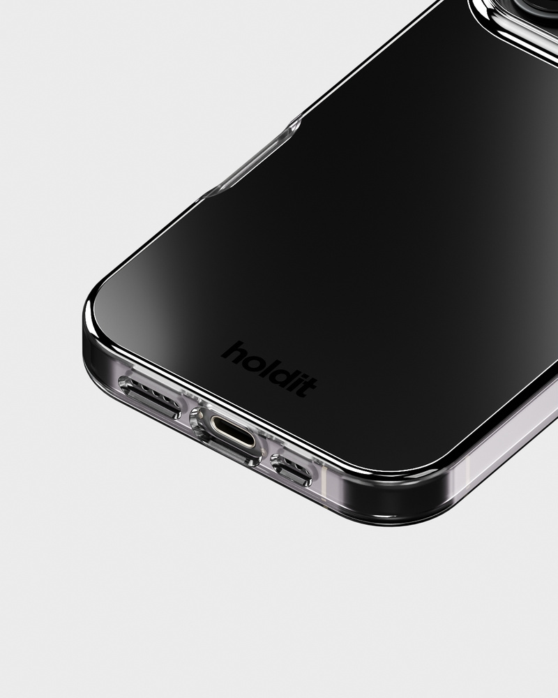 Phone Case Mirror Magsafe Compatible Black iPhone 16 Pro