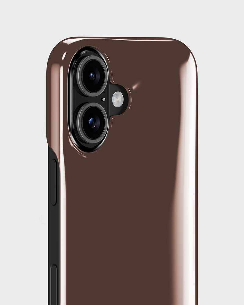 Phone Case Puffy Chocolate iPhone 16