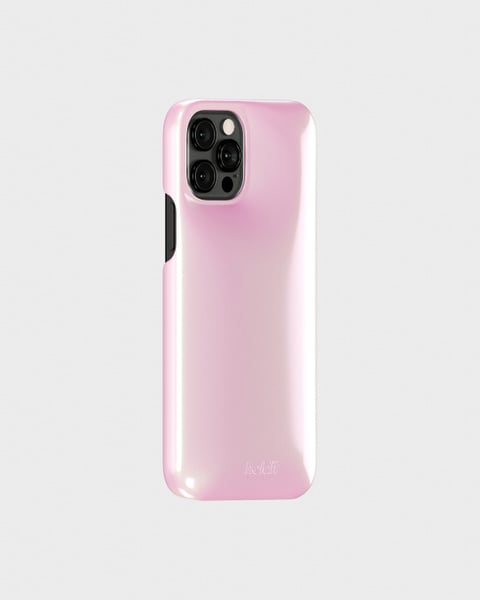 Phone Case Puffy Glazed Pink iPhone 12 Pro
