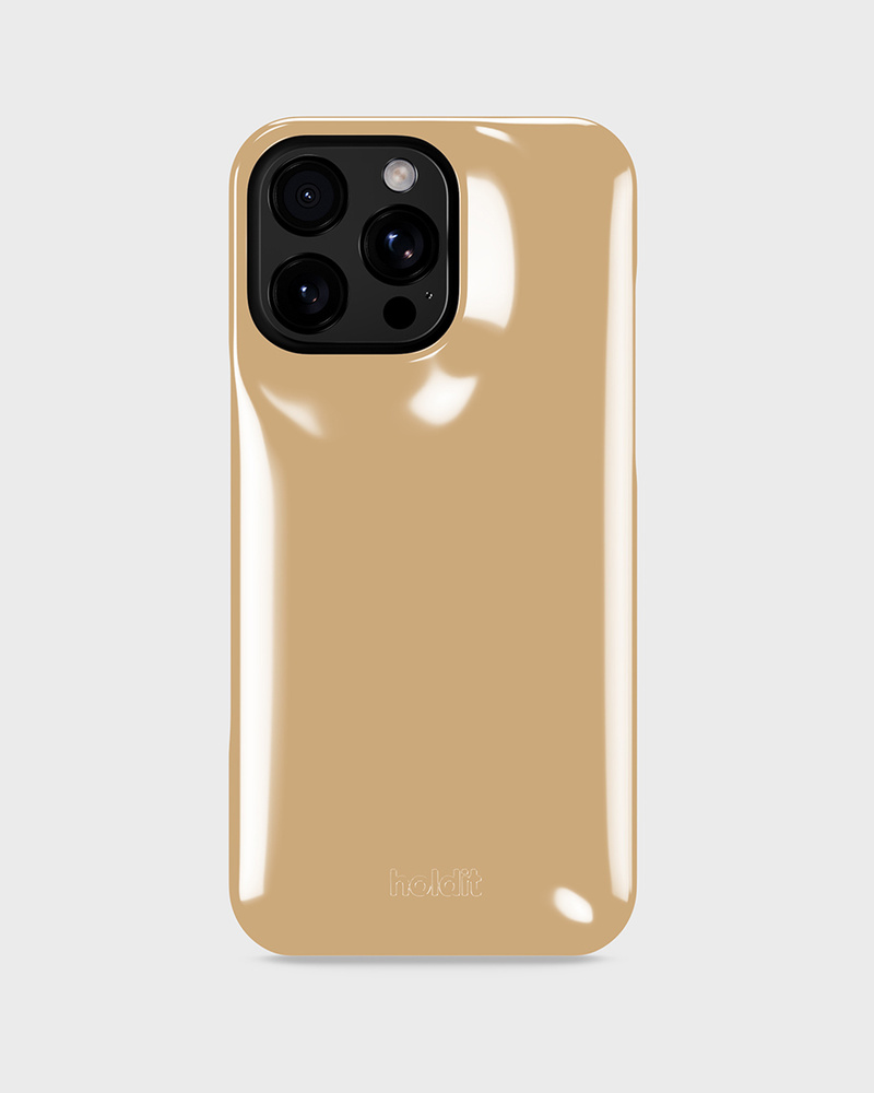 Phone Case Puffy Beige iPhone 16 Pro