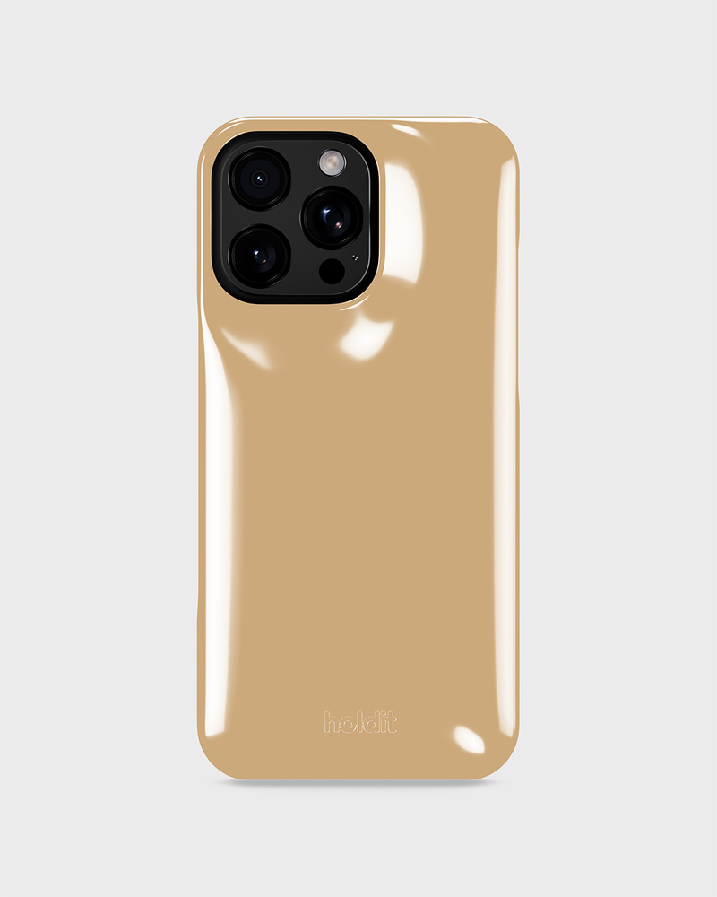 Phone Case Puffy Beige iPhone 16 Pro Max