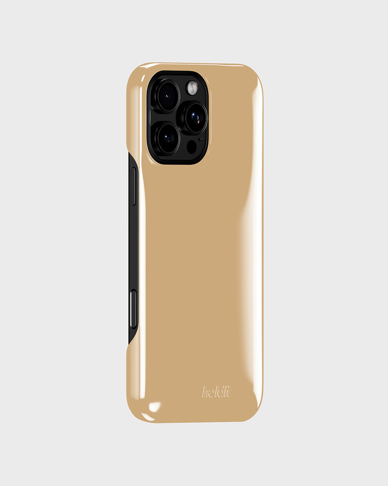 Phone Case Puffy Beige iPhone 16 Pro Max