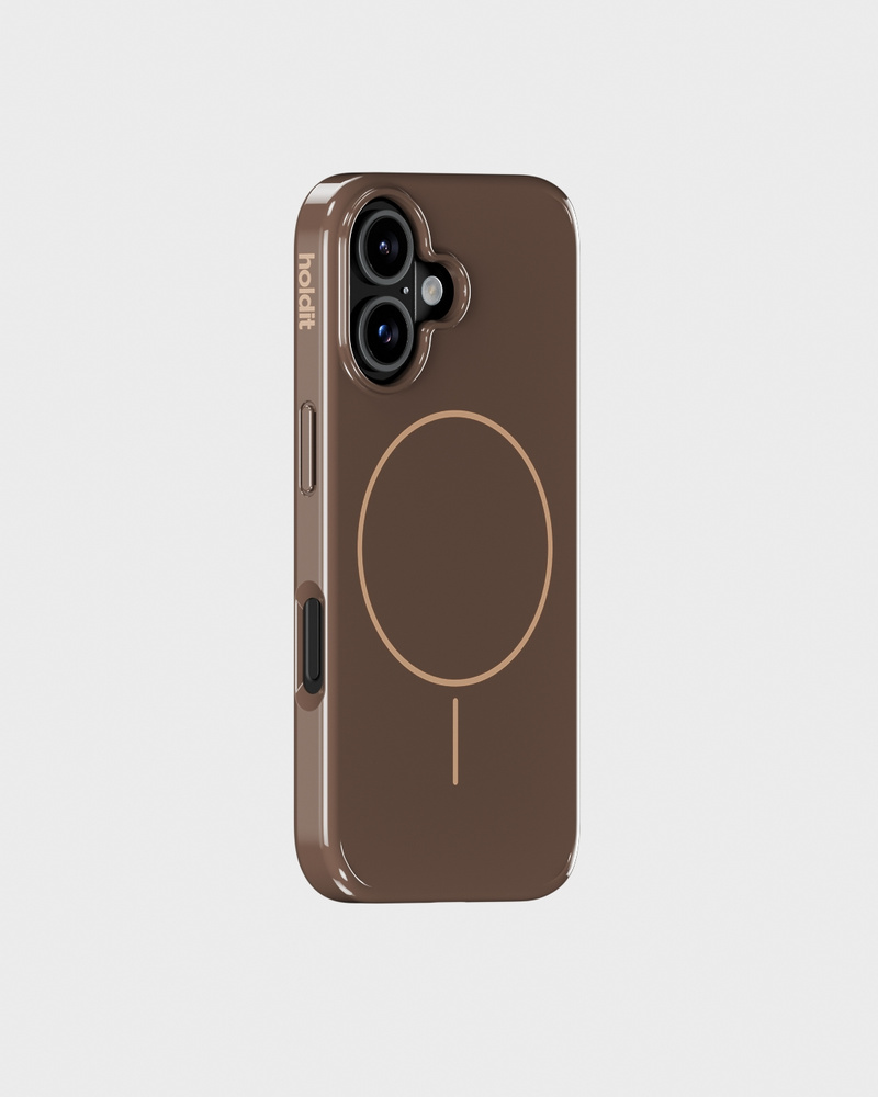 Mono Case Deep Chocolate/Beige iPhone 16