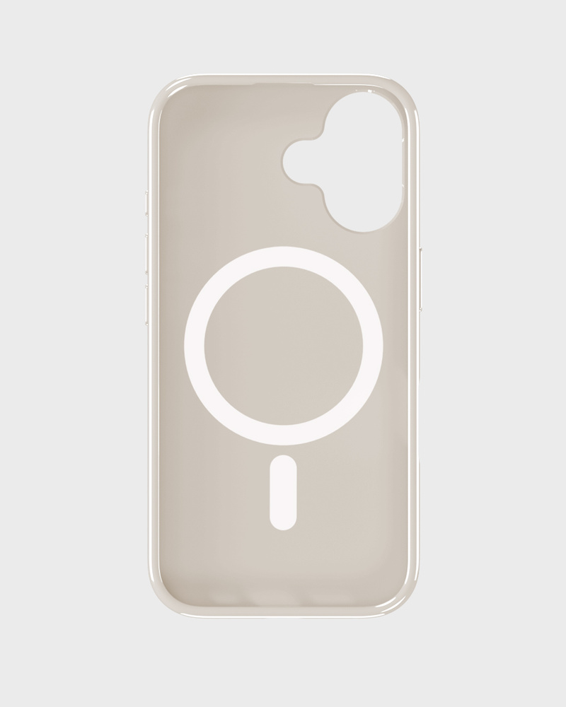 Mono Case Deep Light Beige/Beige iPhone 16