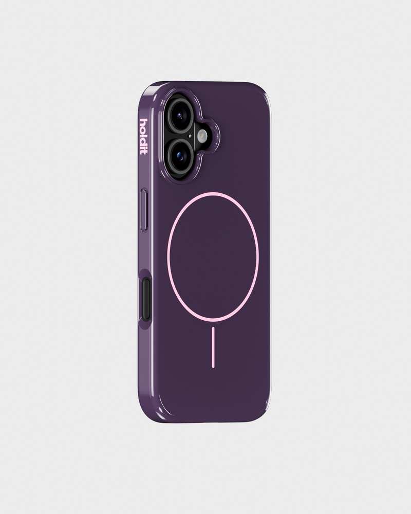 Mono Case Deep Plum/Pink iPhone 16