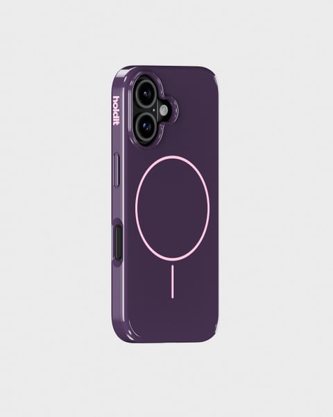 Phone Case Mono Deep Plum/Pink iPhone 16
