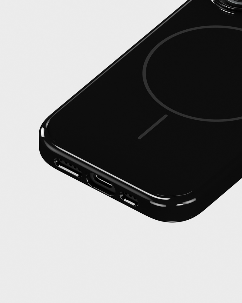 Mono Case Deep Black/Grey iPhone 16