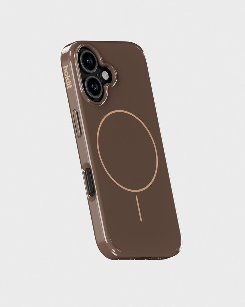 Mono Case Deep Chocolate/Beige iPhone 16