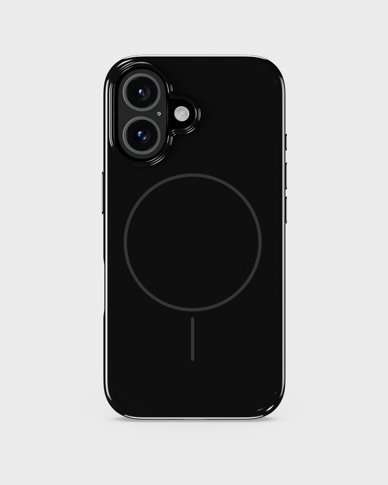Mono Case Deep Black/Grey iPhone 16