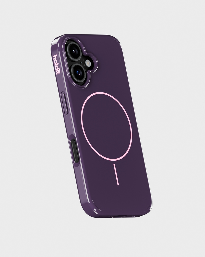 Mono Case Deep Plum/Pink iPhone 16