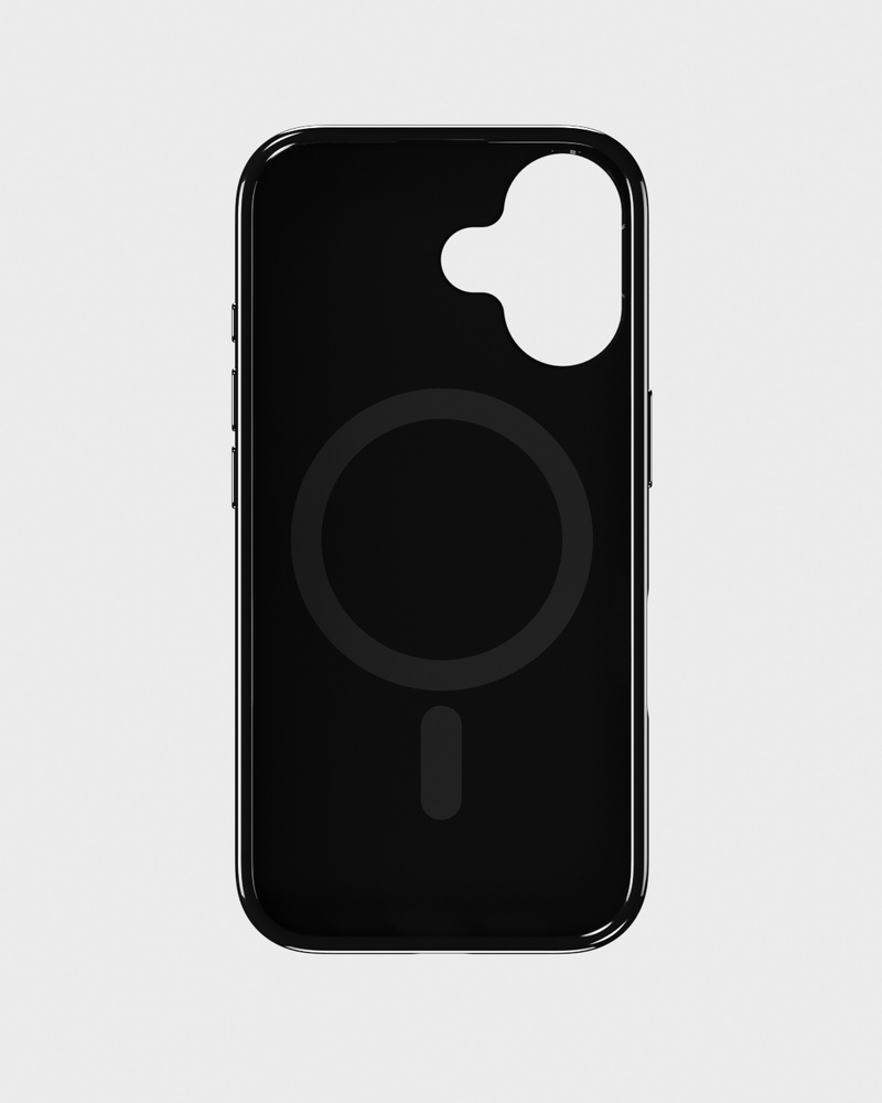 Mono Case Deep Black/Grey iPhone 16