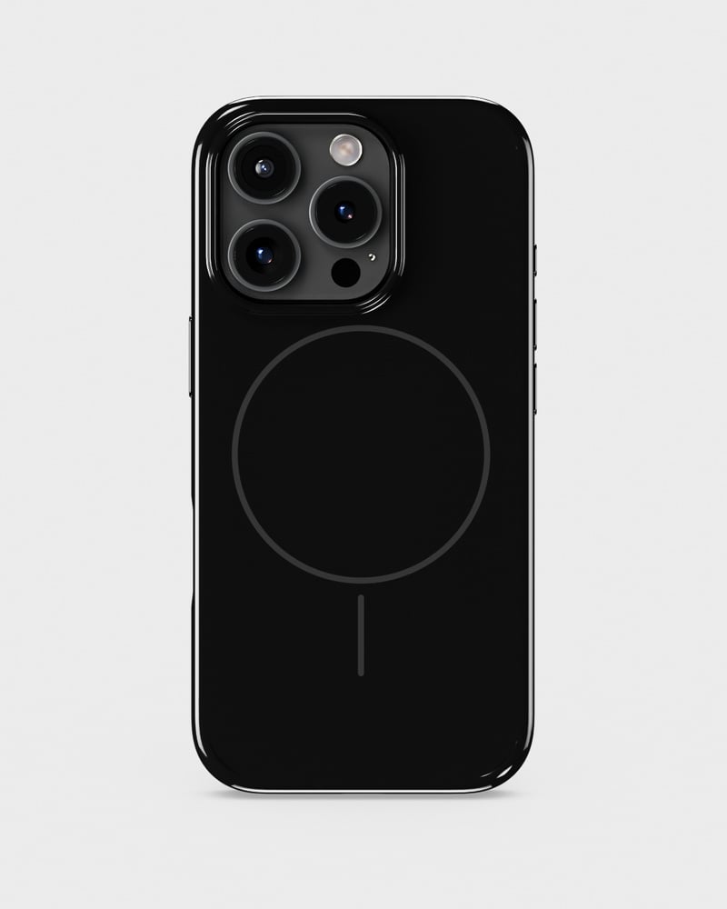 Mono Case Deep Black/Grey iPhone 16 Pro