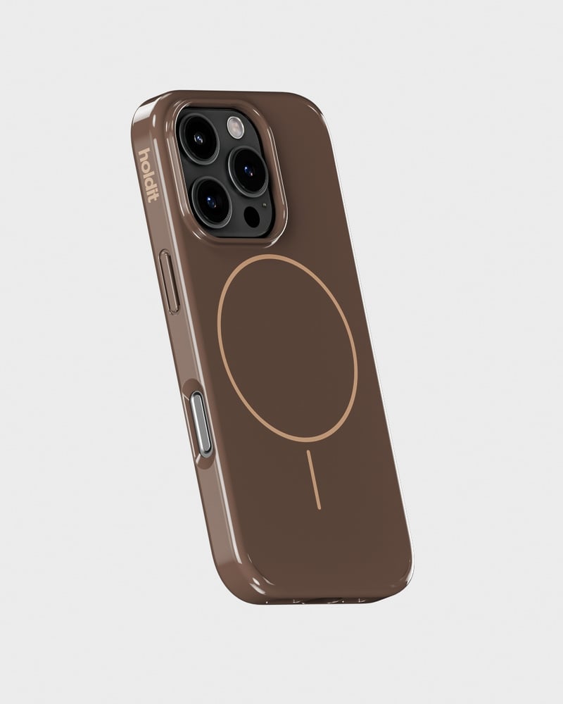Mono Case Deep Chocolate/Beige iPhone 16 Pro