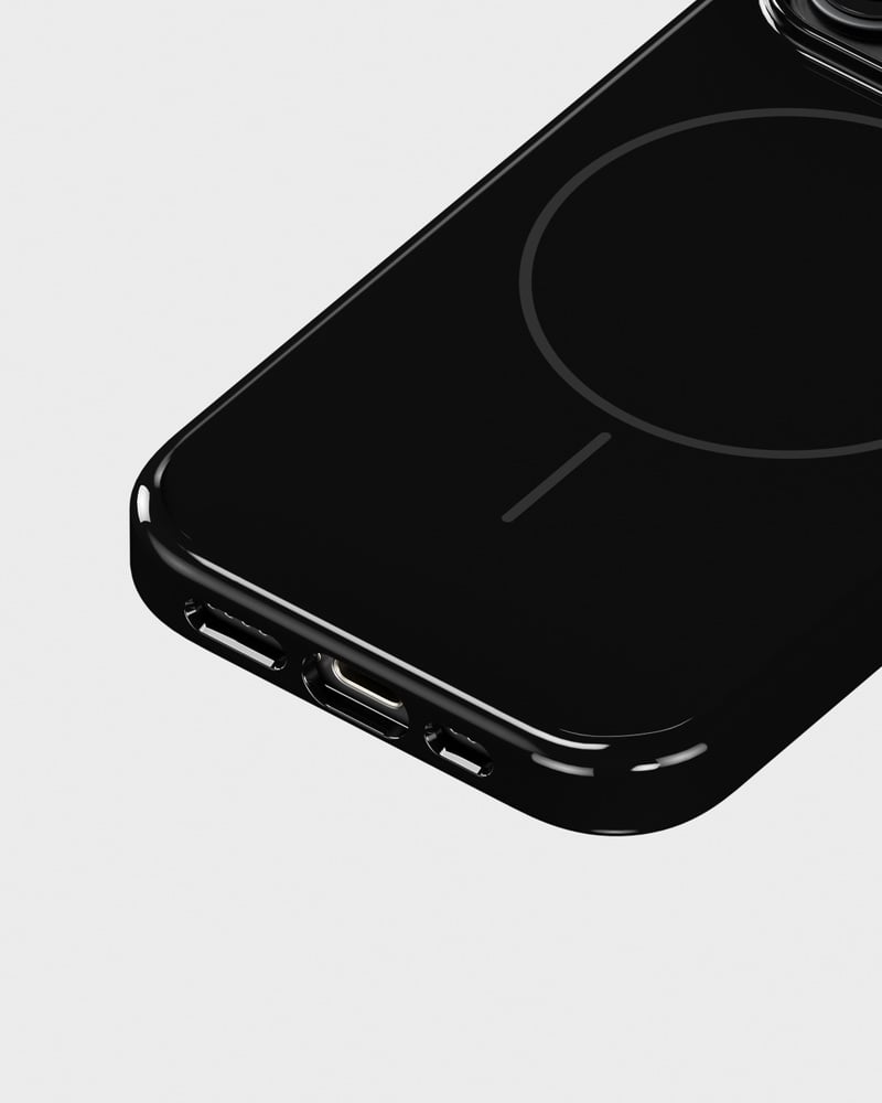 Mono Case Deep Black/Grey iPhone 16 Pro