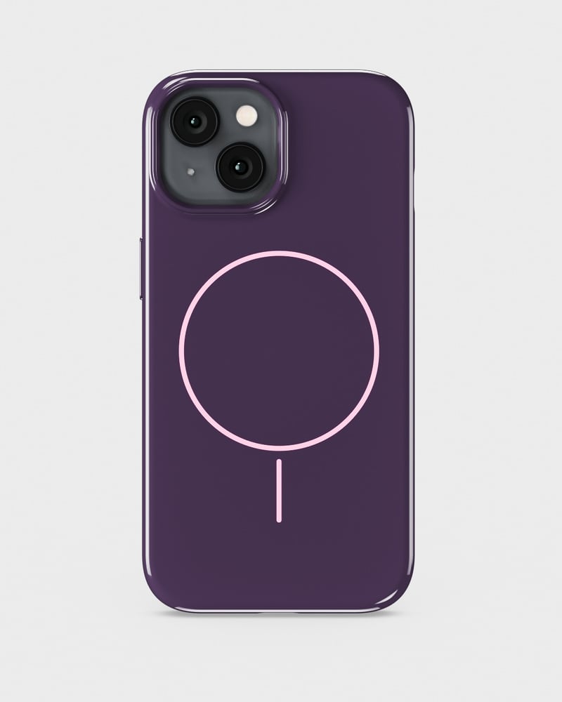 Mono Case Deep Plum/Pink iPhone 16e