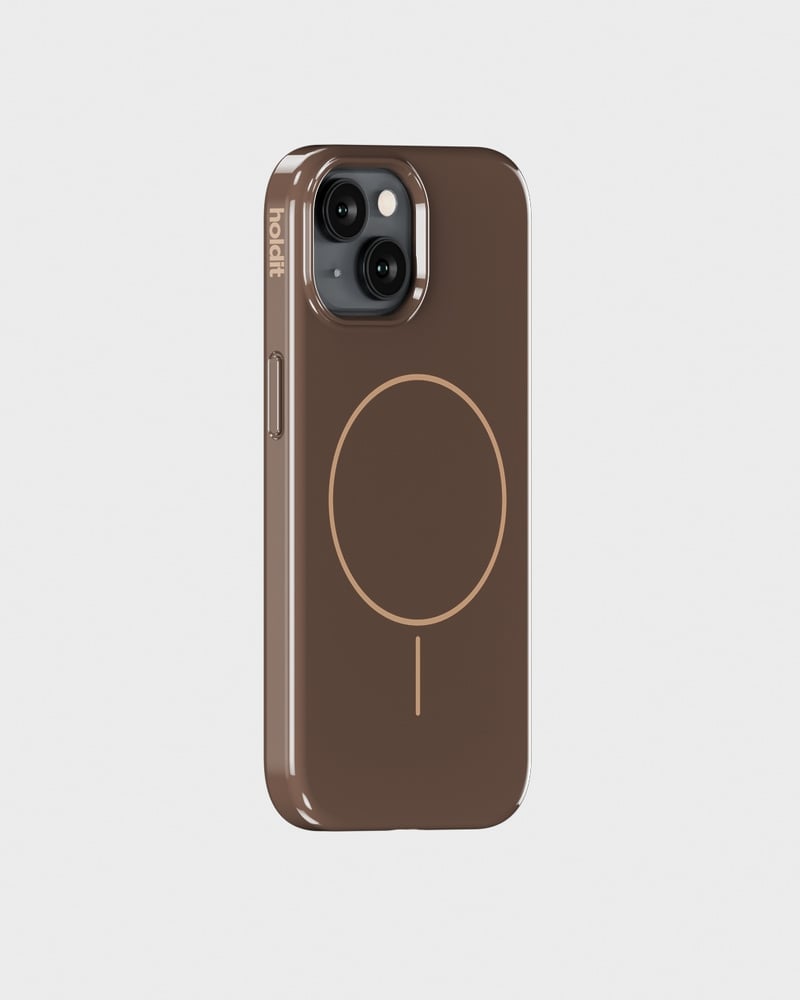 Mono Case Deep Chocolate/Beige iPhone 14