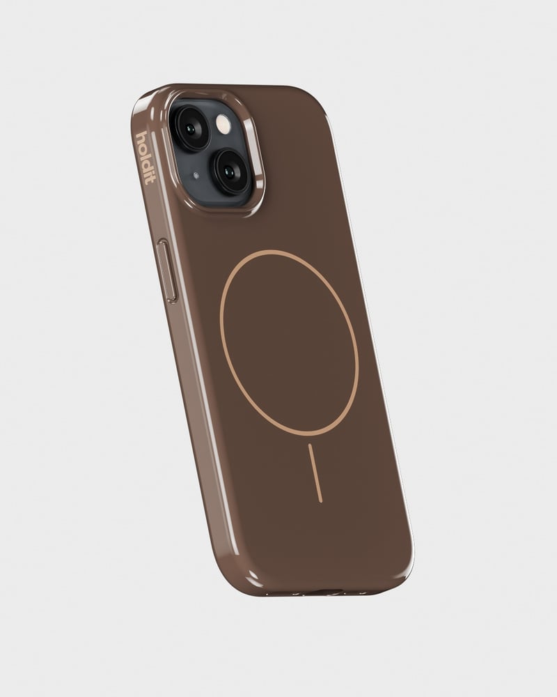 Mono Case Deep Chocolate/Beige iPhone 14