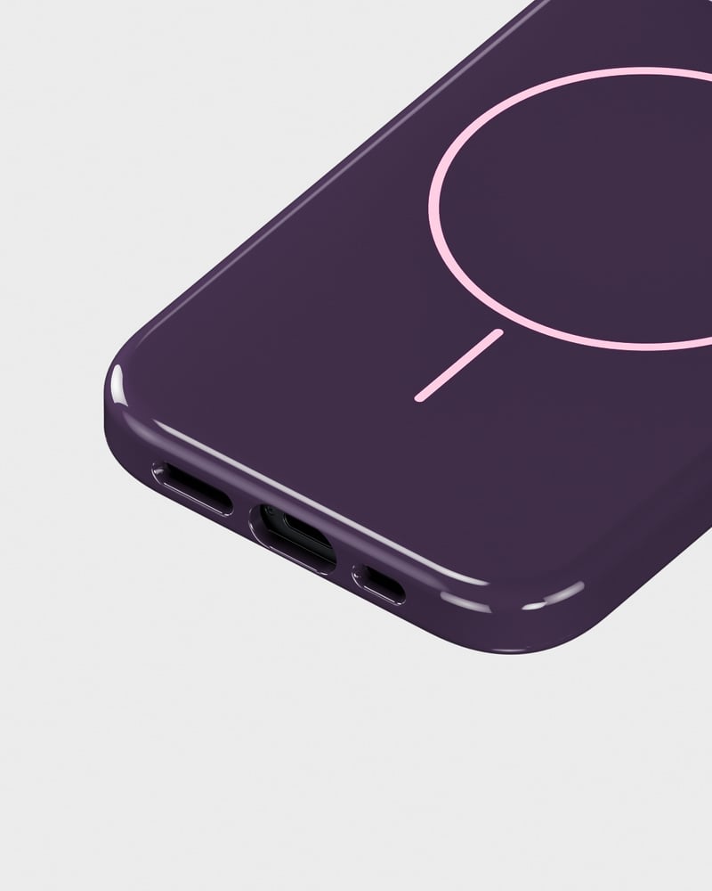 Mono Case Deep Plum/Pink iPhone 16e