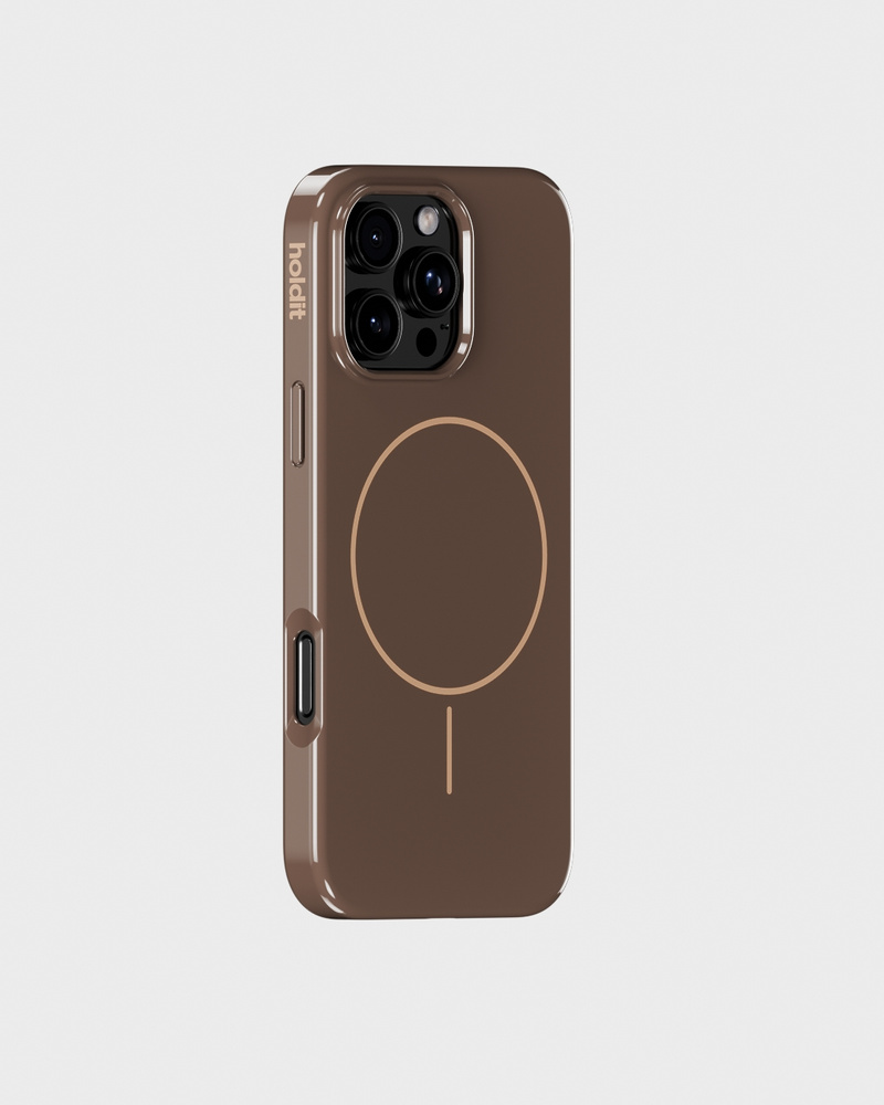 Mono Case Deep Chocolate/Beige iPhone 16 Pro Max