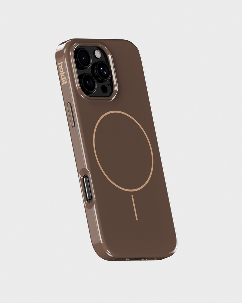 Mono Case Deep Chocolate/Beige iPhone 16 Pro Max