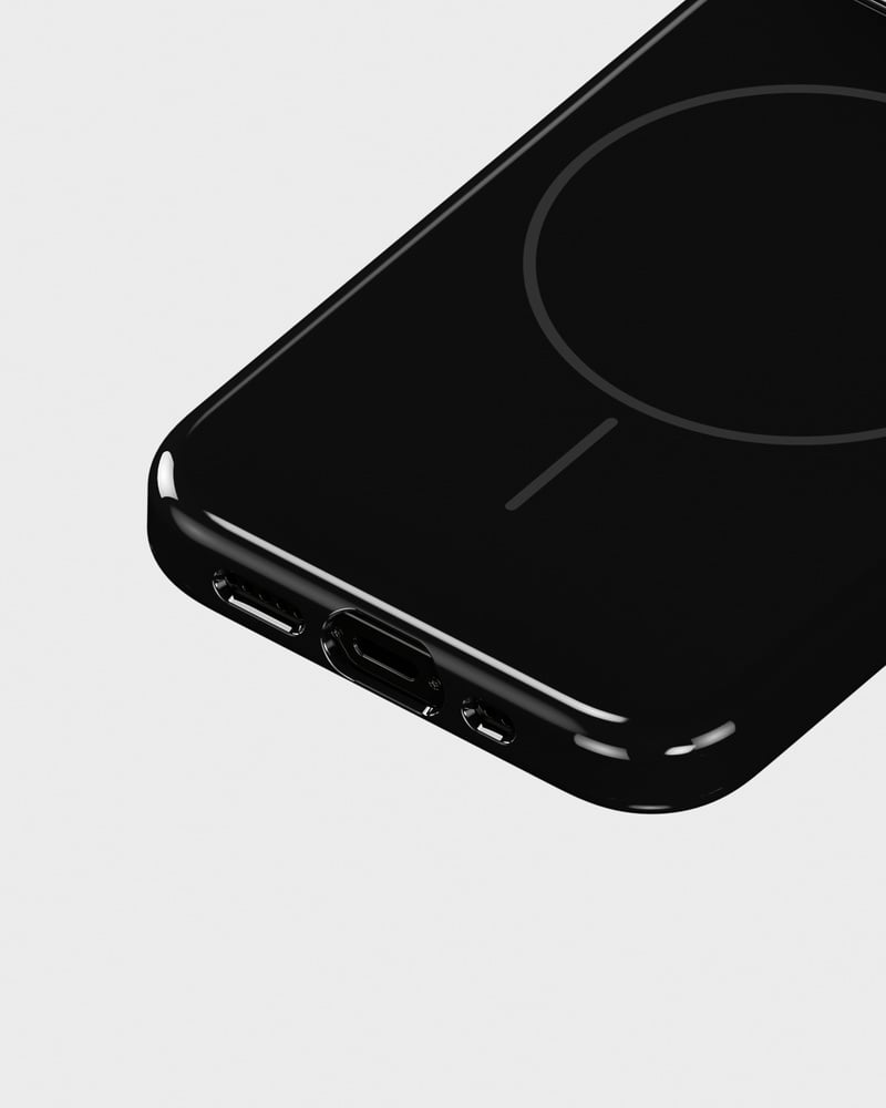 Mono Case Deep Black/Grey iPhone 12
