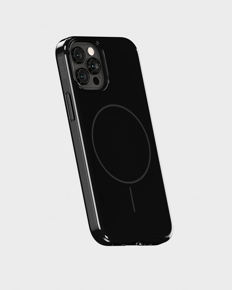 Mono Case Deep Black/Grey iPhone 12