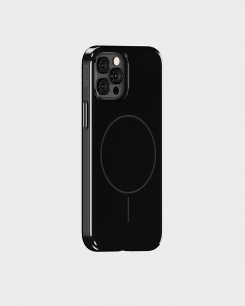 Phone Case Mono Black/Grey iPhone 12