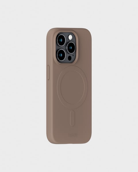 Phone Case Soft Magsafe Compatible Mocha Brown iPhone 15 Pro