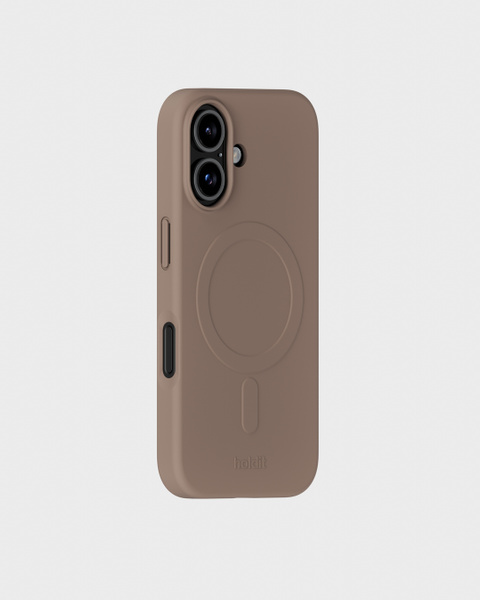 Phone Case Soft Magsafe Compatible Mocha Brown iPhone 16