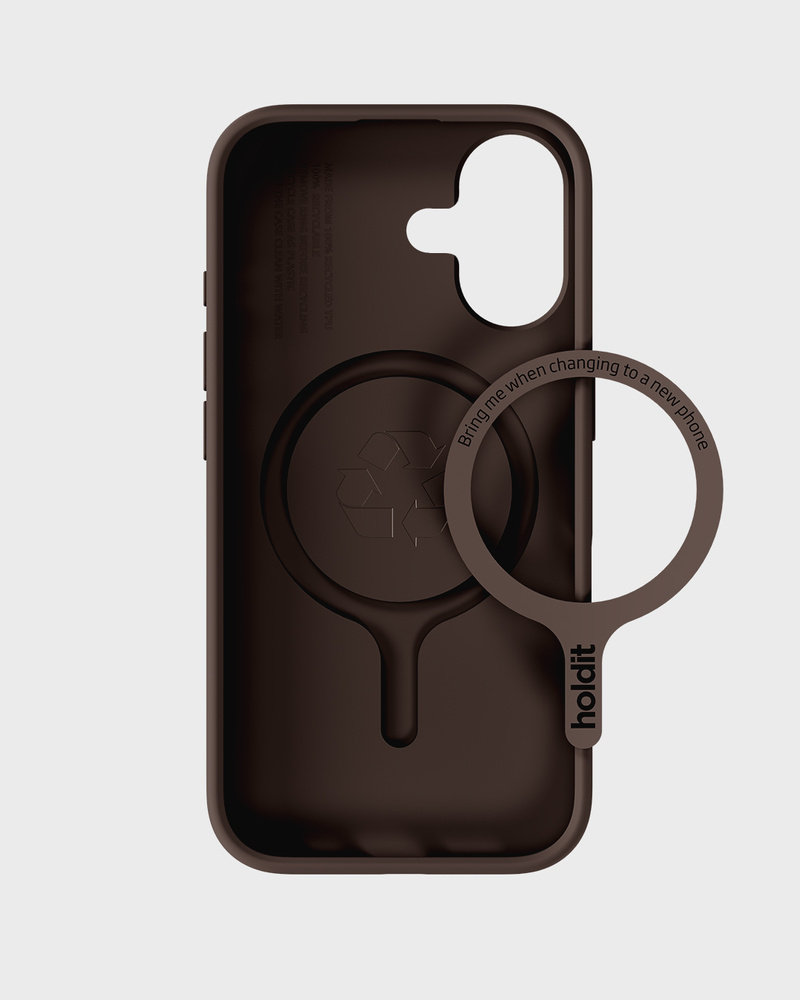 Phone Case Soft Magsafe Compatible Chocolate iPhone 16