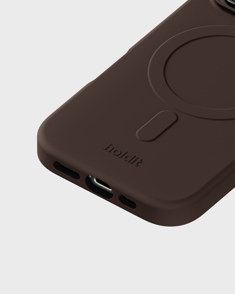 Phone Case Soft Magsafe Compatible Chocolate iPhone 16 Pro