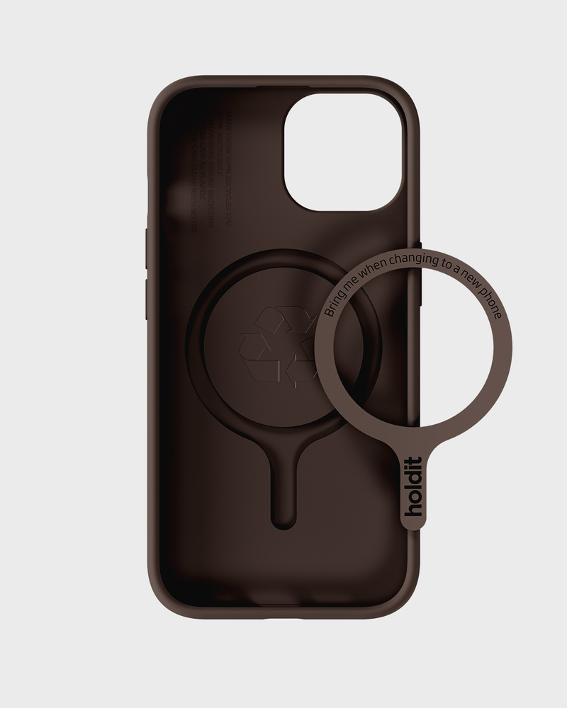 Phone Case Soft Magsafe Compatible Chocolate iPhone 14