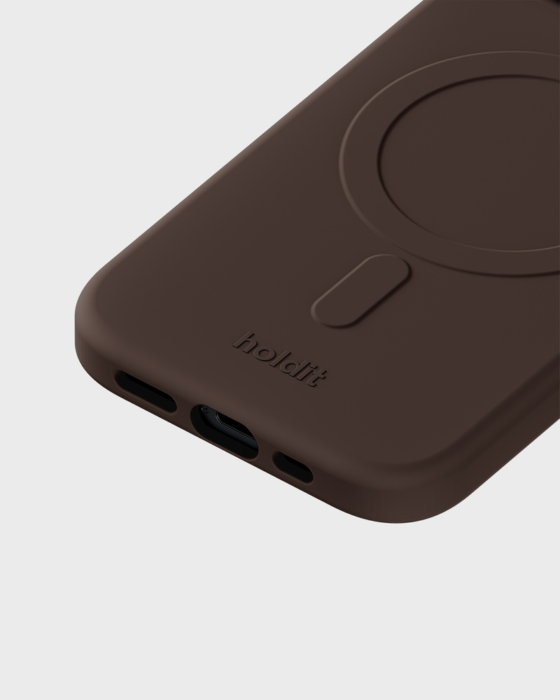 Phone Case Soft Magsafe Compatible Chocolate iPhone 14