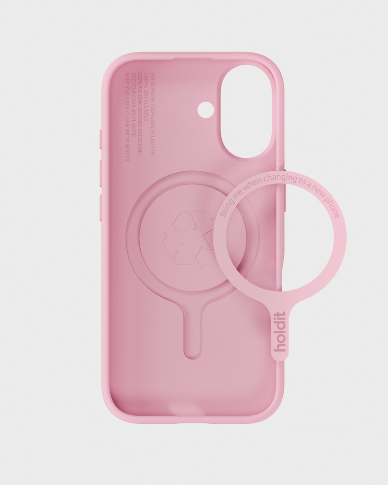 Phone Case Soft Magsafe Compatible Pink iPhone 17