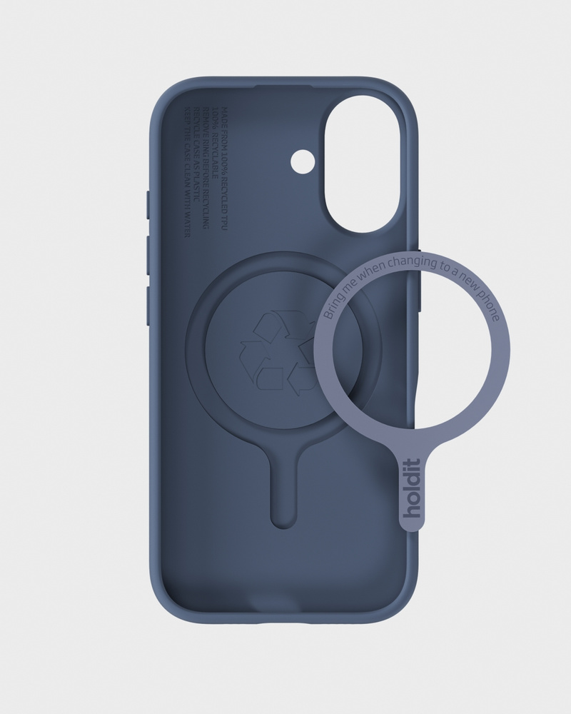 Phone Case Soft Magsafe Compatible Pacific Blue iPhone 17