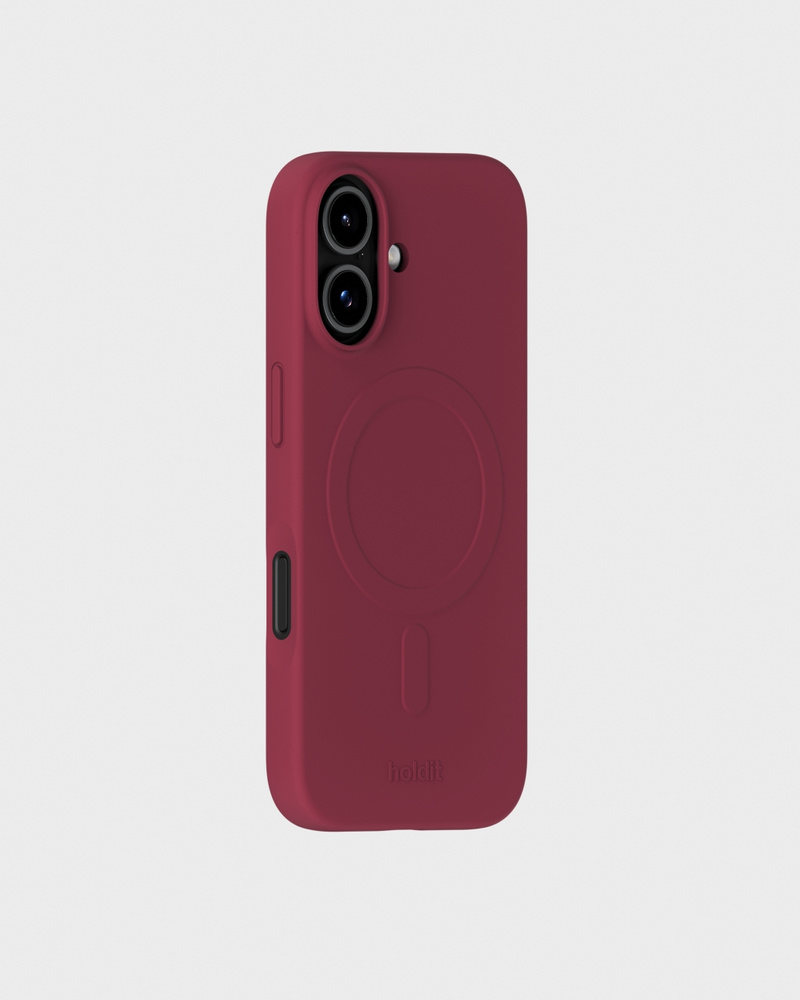 Phone Case Soft Magsafe Compatible Red Velvet iPhone 17