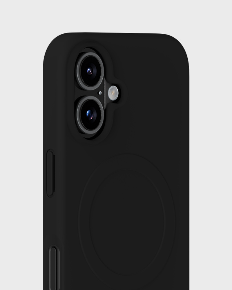 Phone Case Soft Magsafe Compatible Black iPhone 17