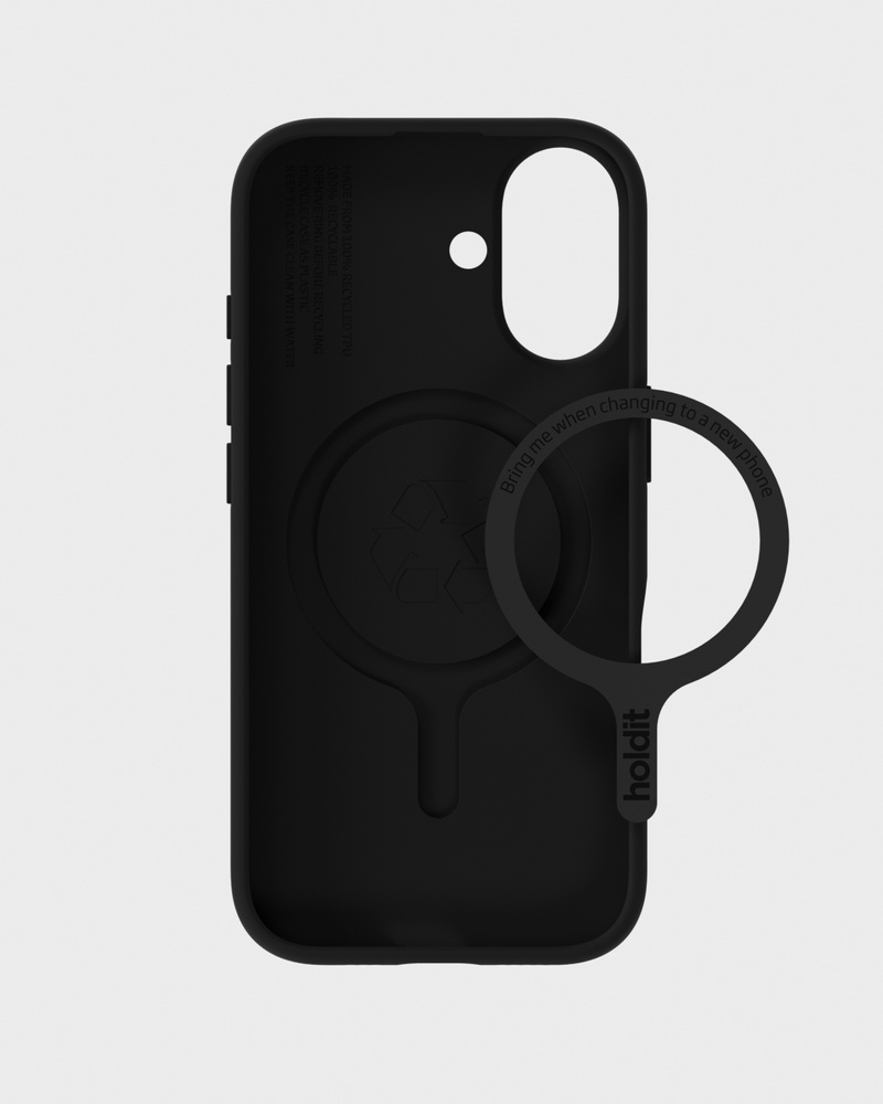 Phone Case Soft Magsafe Compatible Black iPhone 17