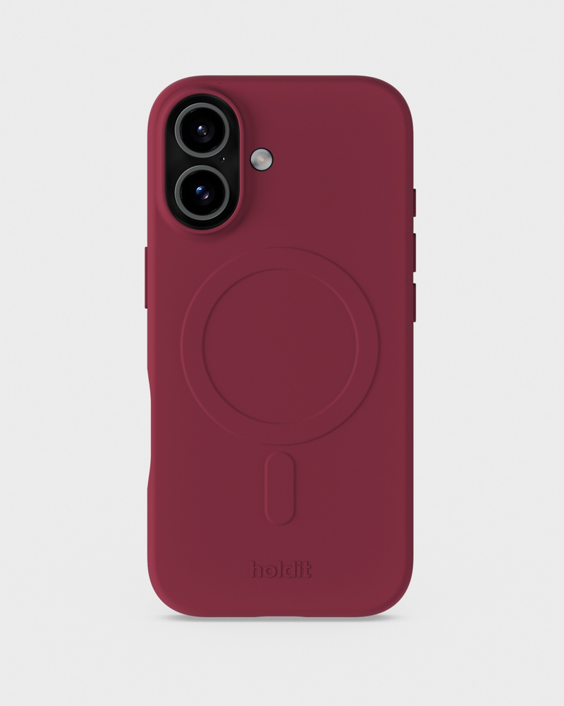 Phone Case Soft Magsafe Compatible Red Velvet iPhone 17