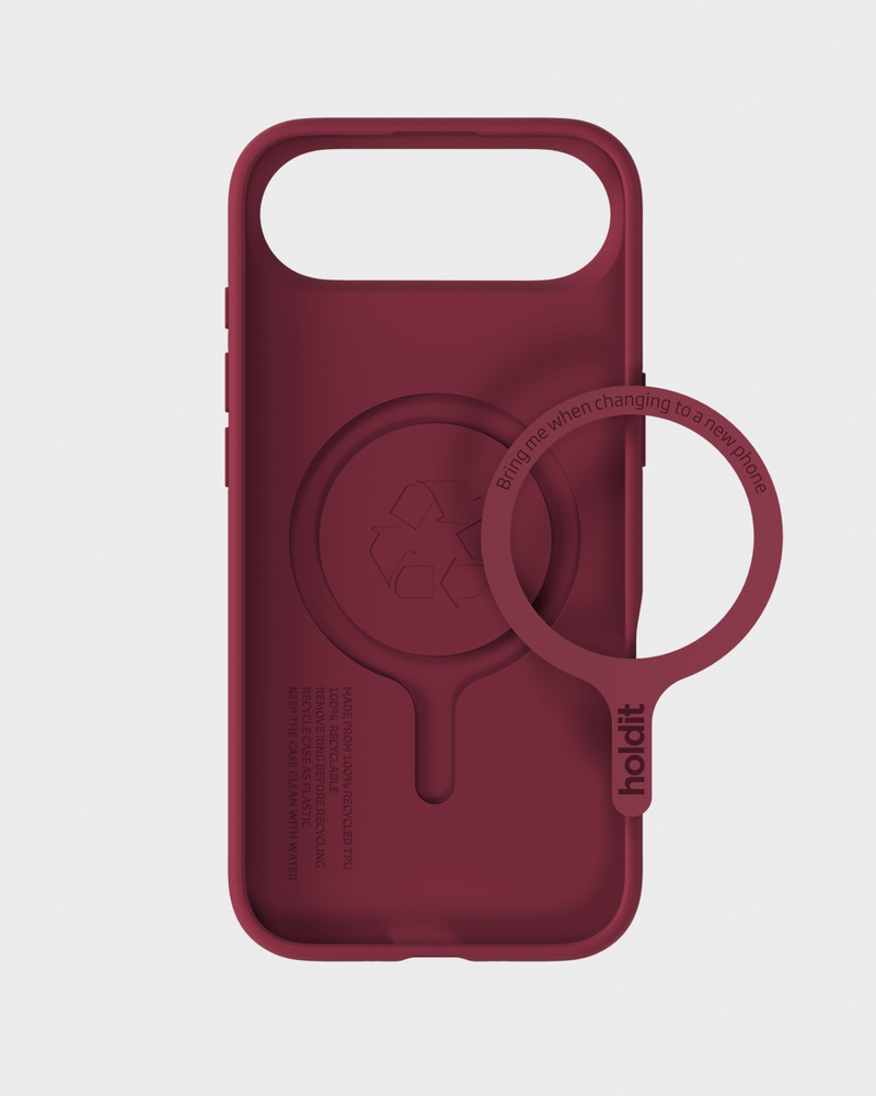 Phone Case Soft Magsafe Compatible Red Velvet iPhone 17 Air